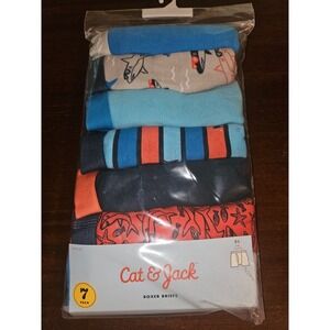 Cat & Jack‎ Boys Boxer Briefs 7 Pack XL NEW